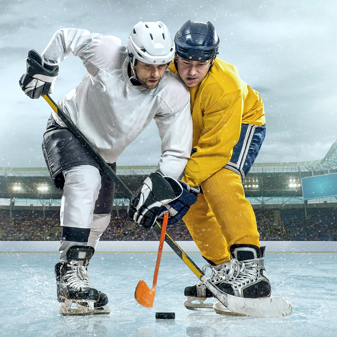 Eishockeytrikot, Eishockeystutzen, Eishockey Überziehhose, Eishockey Ribano-Unterwäsche